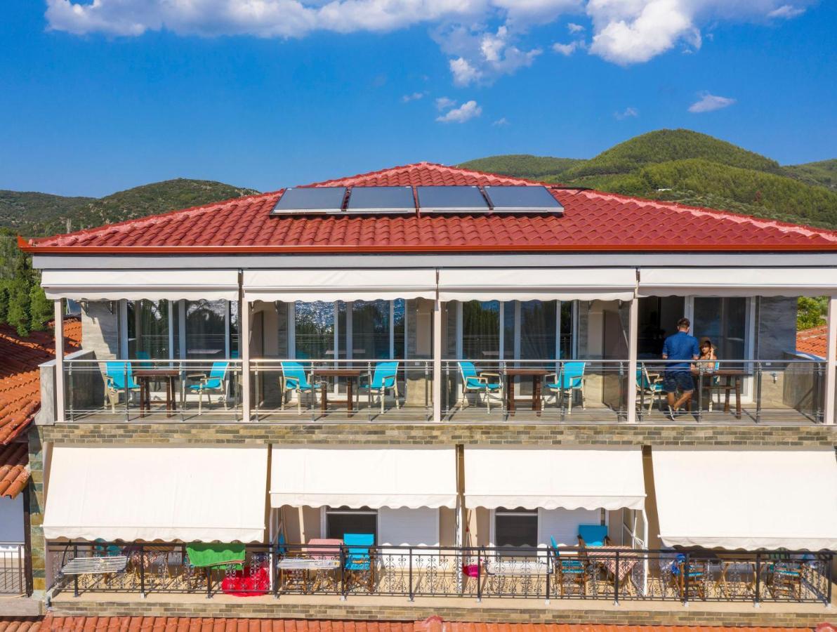 Sunset Studios - Suites With Seaview & Back Side Apartements Toroni Ngoại thất bức ảnh