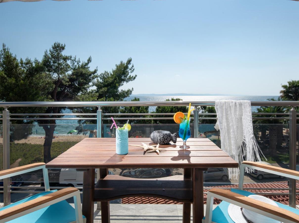 Sunset Studios - Suites With Seaview & Back Side Apartements Toroni Ngoại thất bức ảnh