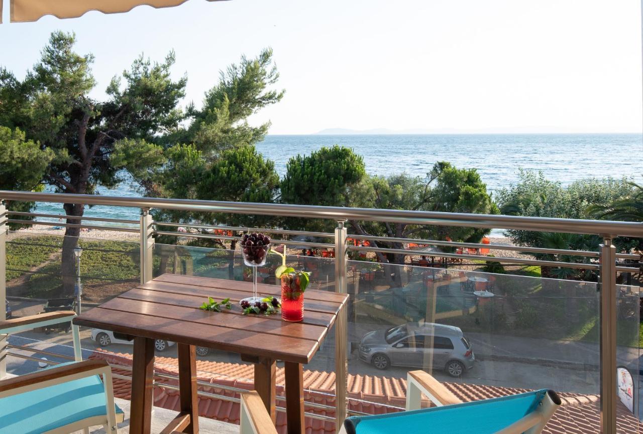 Sunset Studios - Suites With Seaview & Back Side Apartements Toroni Ngoại thất bức ảnh